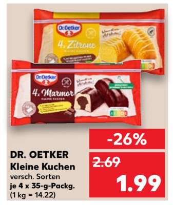 DR. OETKER Kleine Kuchen