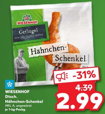 WIESENHOF Dtsch. Hähnchen-Schenkel