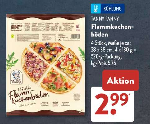 TANNY FANNY Flammkuchenböden