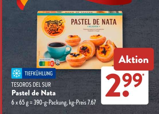 TESOROS DEL SUR Pastel de Nata