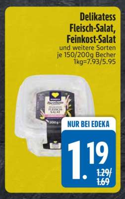 Delikatess Fleisch-Salat, Feinkost-Salat