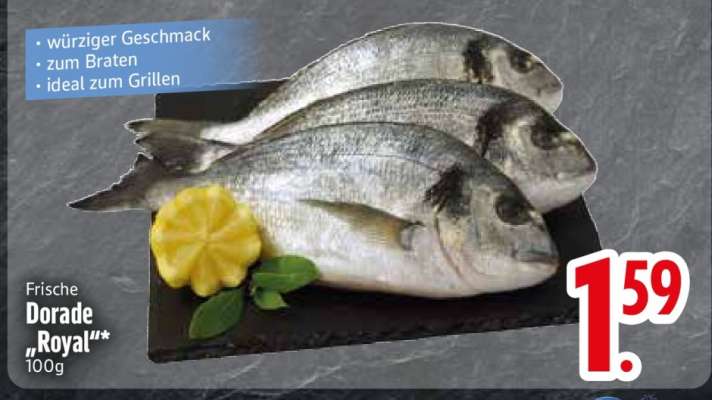 Frische Dorade Royal