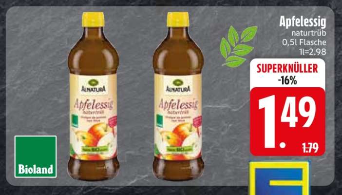 Apfelessig naturtrüb