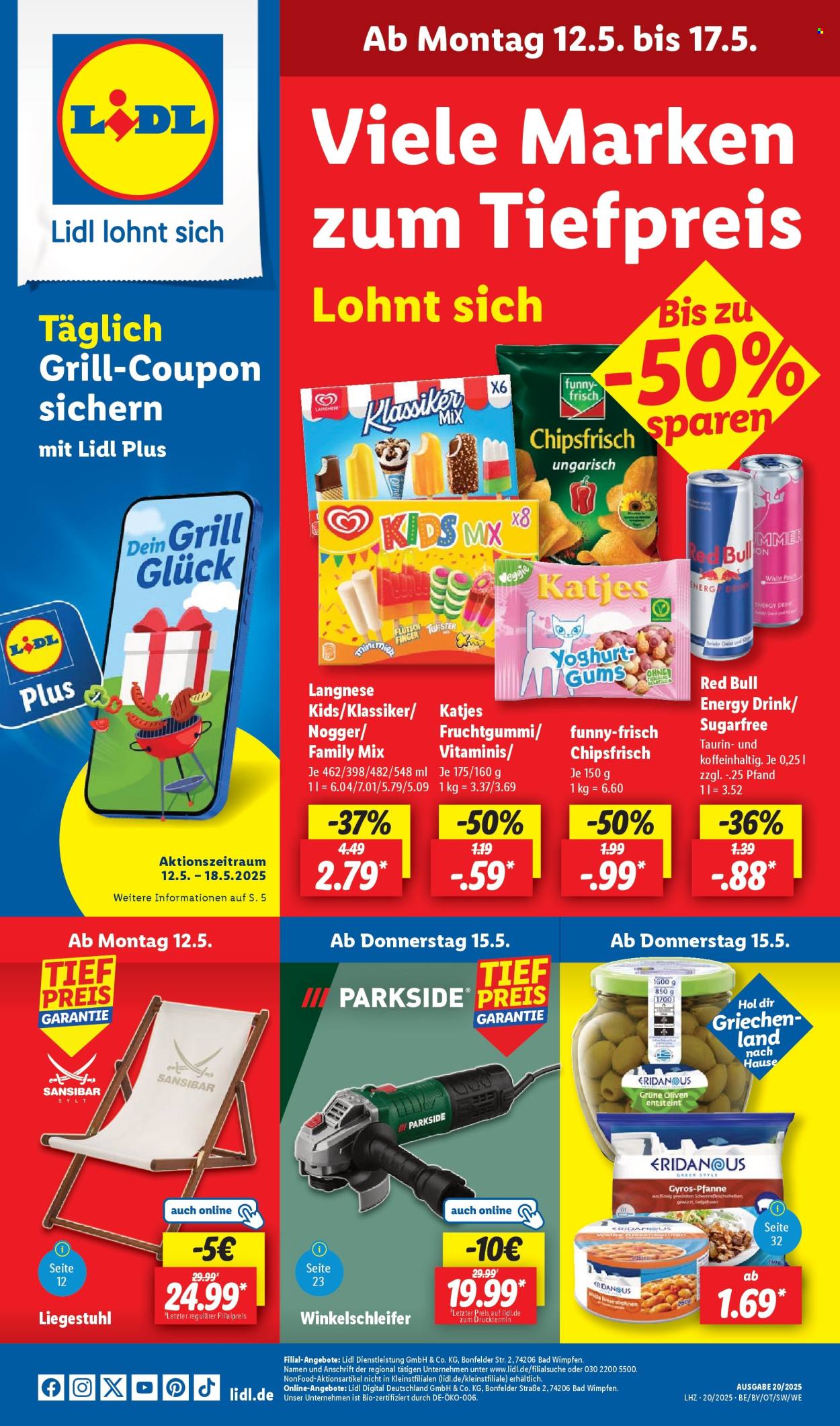 Lidl Prospekte  - 12.5.2025 - 17.5.2025.
