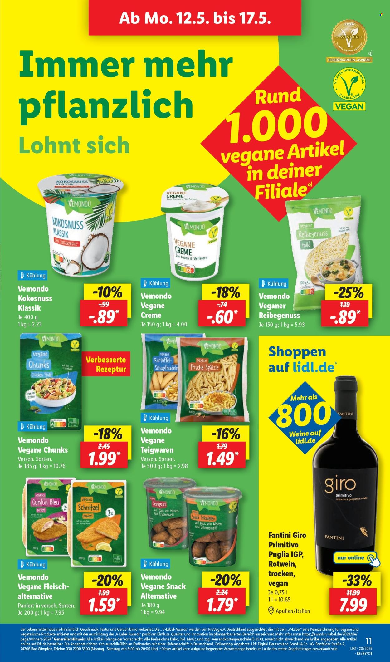 Lidl Prospekte  - 12.5.2025 - 17.5.2025.