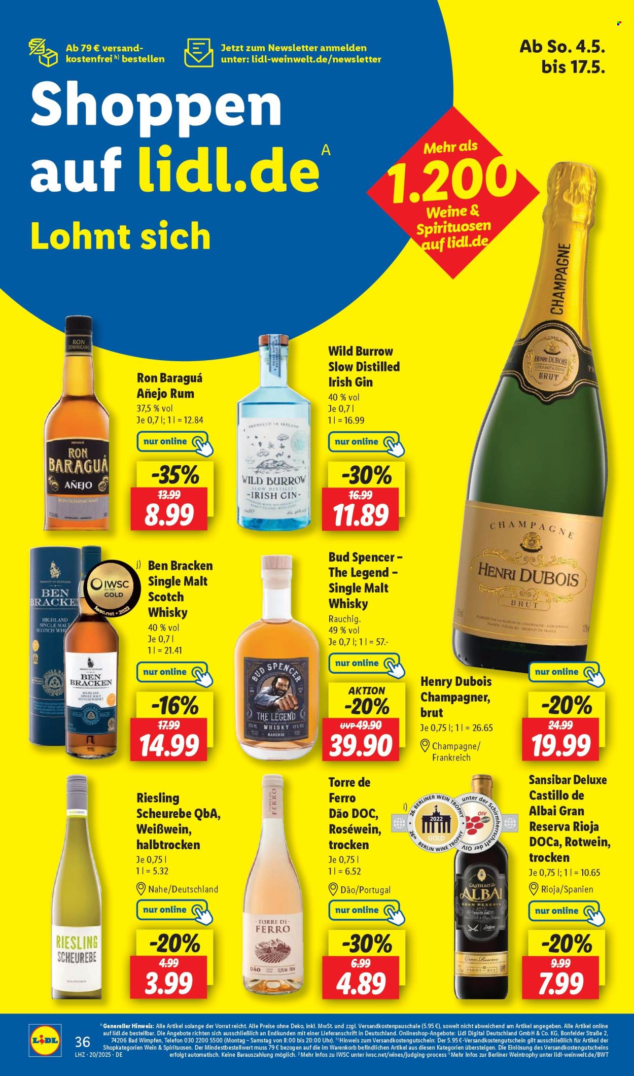 Lidl Prospekte  - 12.5.2025 - 17.5.2025.