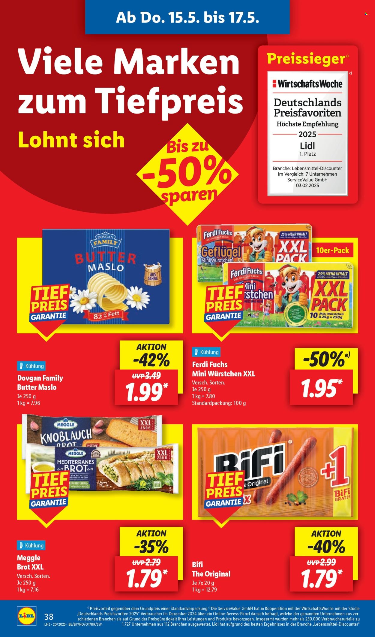 Lidl Prospekte  - 12.5.2025 - 17.5.2025.