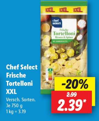 Chef Select Frische Tortelloni XXL