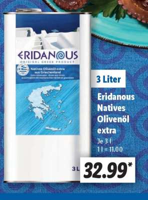 Eridanous Natives Olivenöl extra