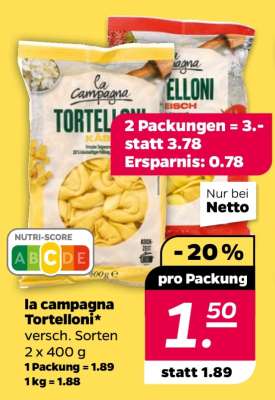 la campagna Tortelloni