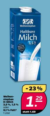 Weihenstephan H-Milch