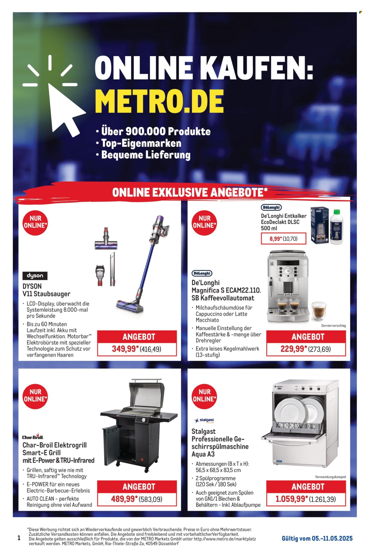 Metro Prospekte  - 5.5.2025 - 11.5.2025.