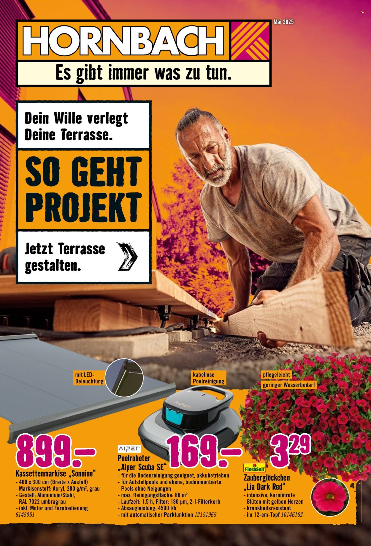 Hornbach Prospekte  - 7.5.2025 - 4.6.2025.