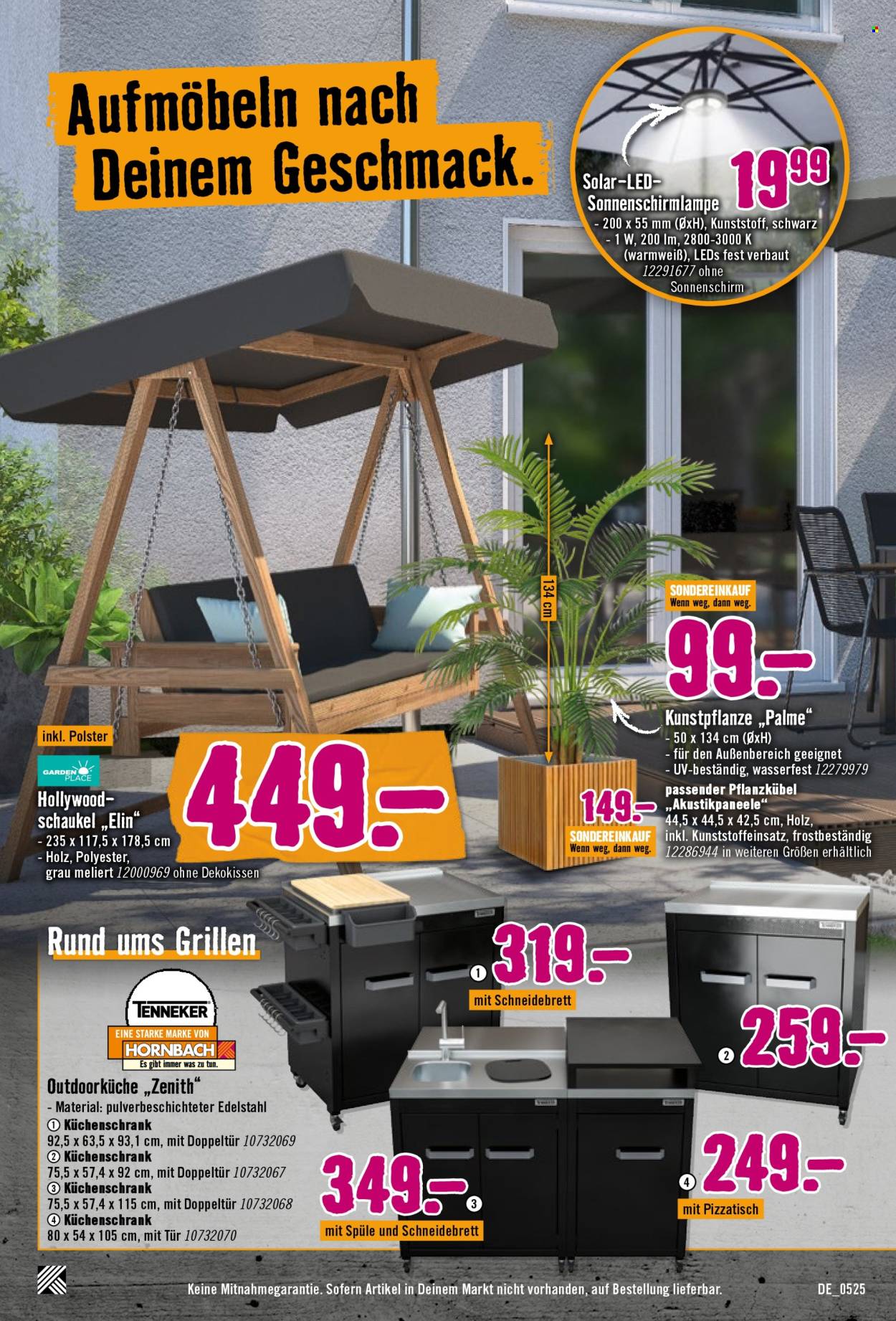 Hornbach Prospekte  - 7.5.2025 - 4.6.2025.