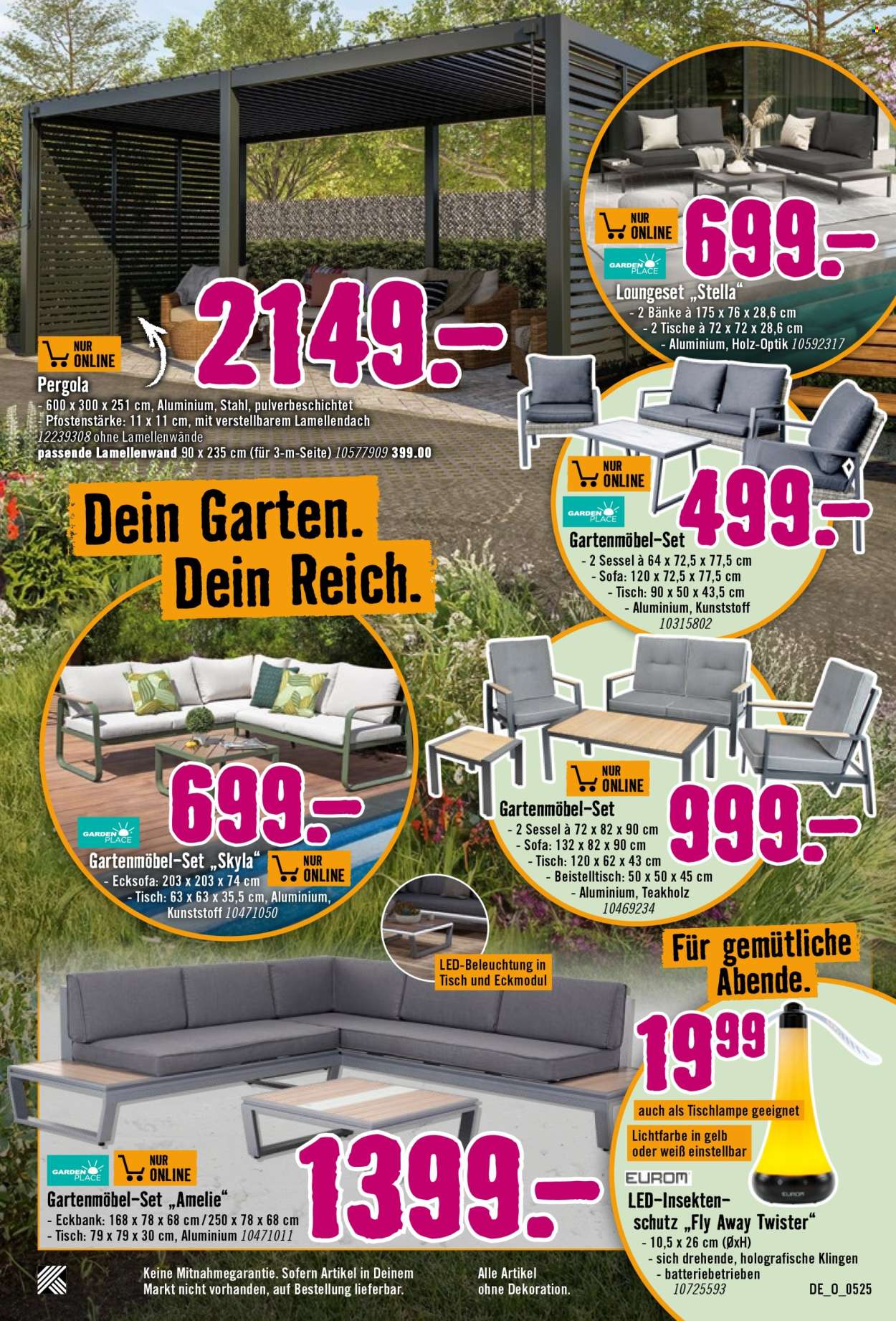 Hornbach Prospekte  - 7.5.2025 - 4.6.2025.