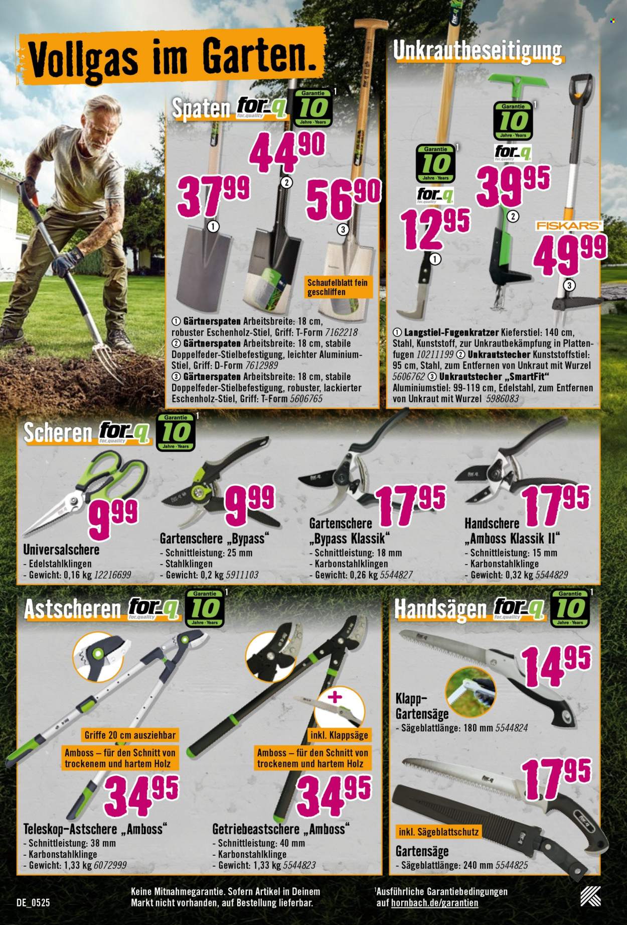 Hornbach Prospekte  - 7.5.2025 - 4.6.2025.