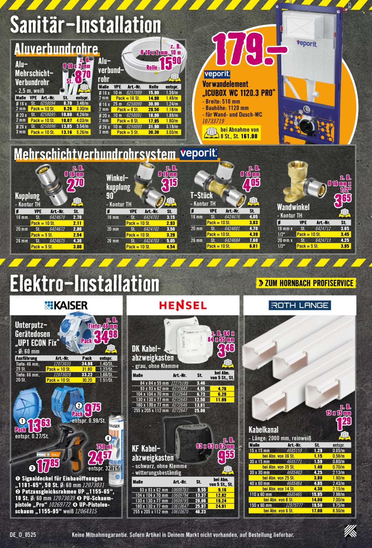 Hornbach Prospekte  - 7.5.2025 - 4.6.2025.