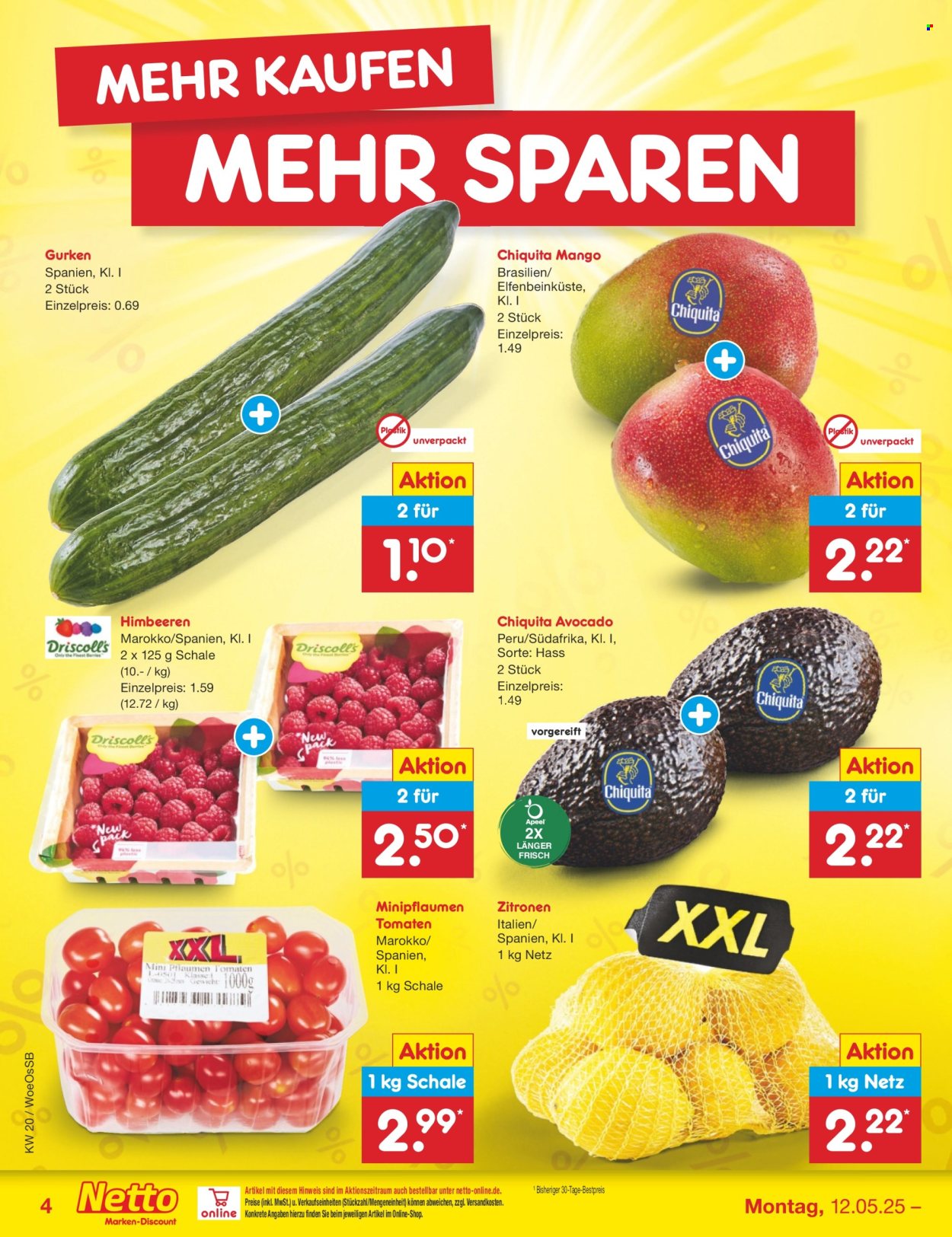 Netto Marken-Discount Prospekte  - 12.5.2025 - 17.5.2025.