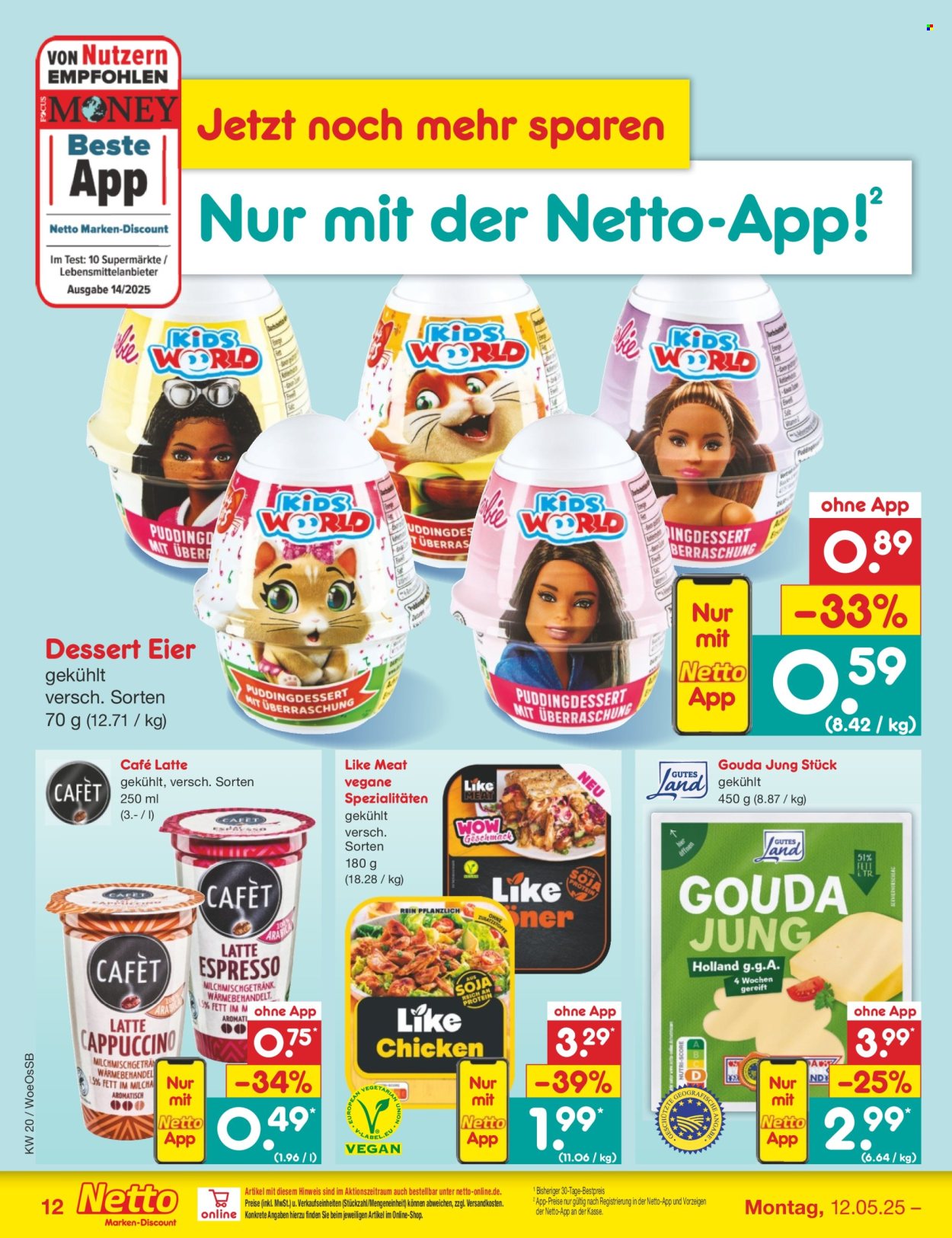 Netto Marken-Discount Prospekte  - 12.5.2025 - 17.5.2025.