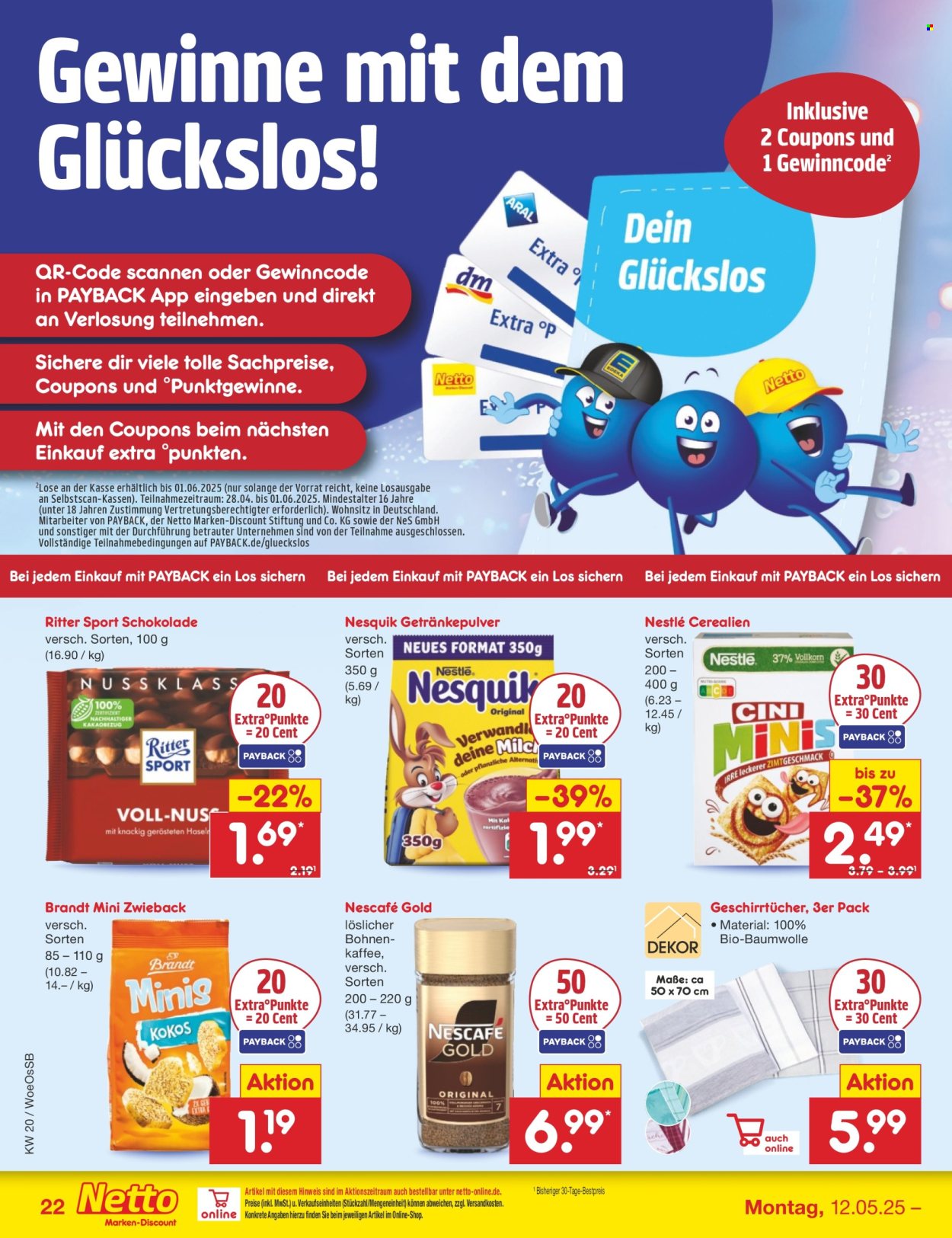 Netto Marken-Discount Prospekte  - 12.5.2025 - 17.5.2025.