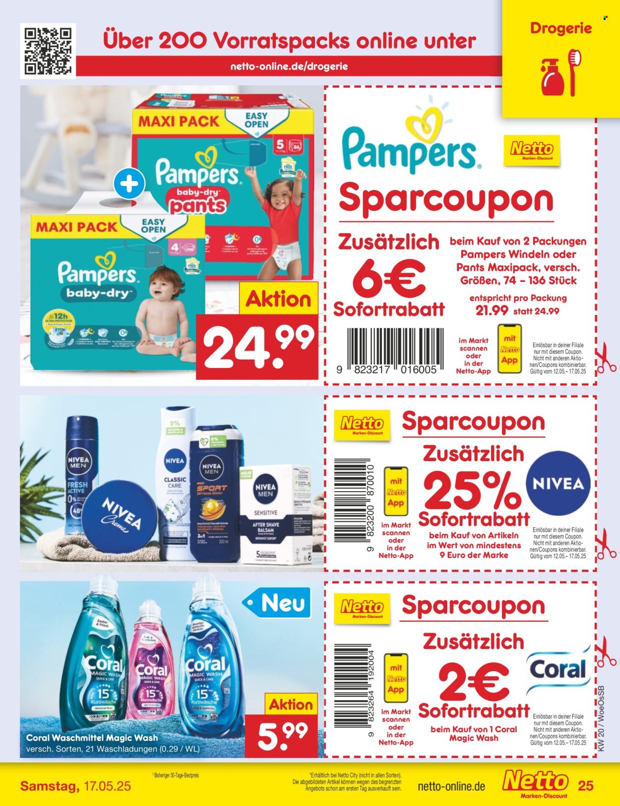 Netto Marken-Discount Prospekte  - 12.5.2025 - 17.5.2025.