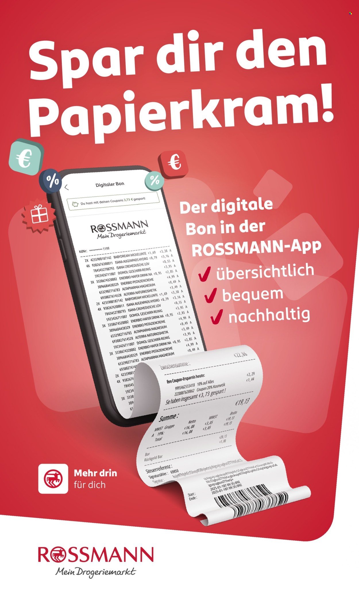 Rossmann Prospekte  - 5.5.2025 - 1.6.2025.