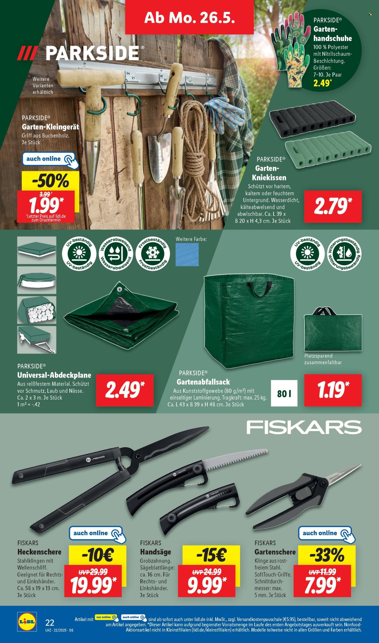 Lidl Prospekte  - 26.5.2025 - 31.5.2025.