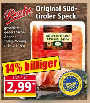 Original Südtiroler Speck