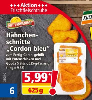 Hähnchenschnitte „Cordon bleu“