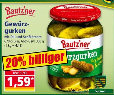 Gewürzgurken