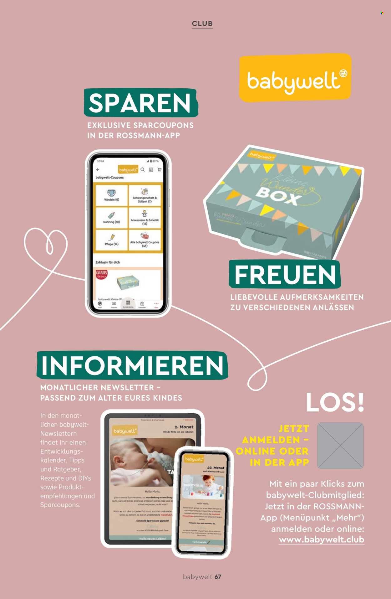 Rossmann Prospekte . Seite 67