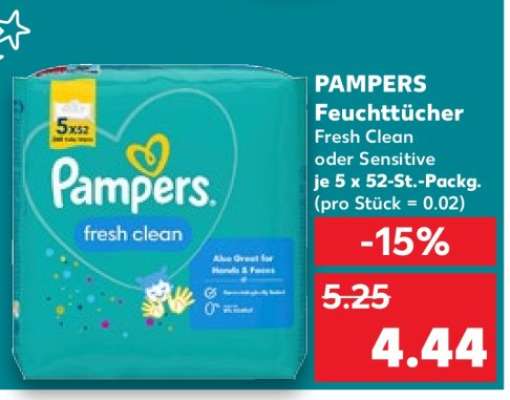 PAMPERS Feuchttücher