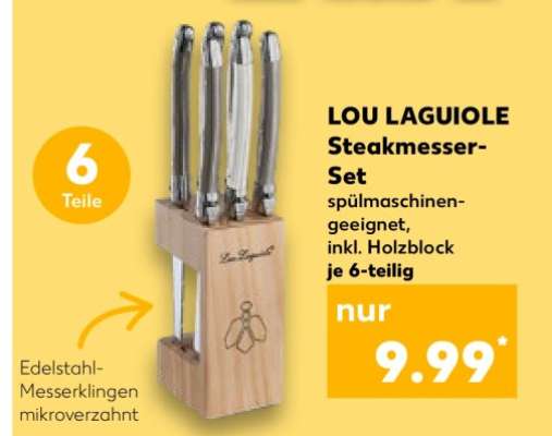 LOU LAGUIOLE Steakmesser-Set