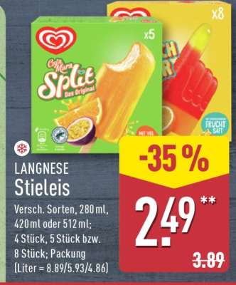 LANGNESE Stieleis
