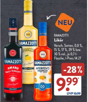 RAMAZZOTTI Likör