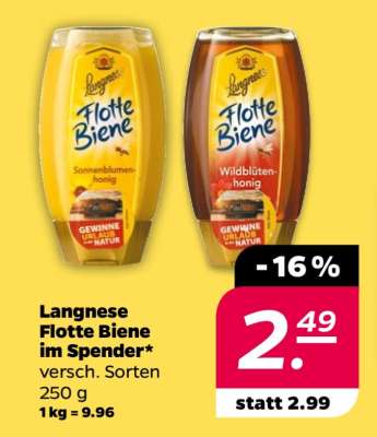 Langnese Flotte Biene im Spender