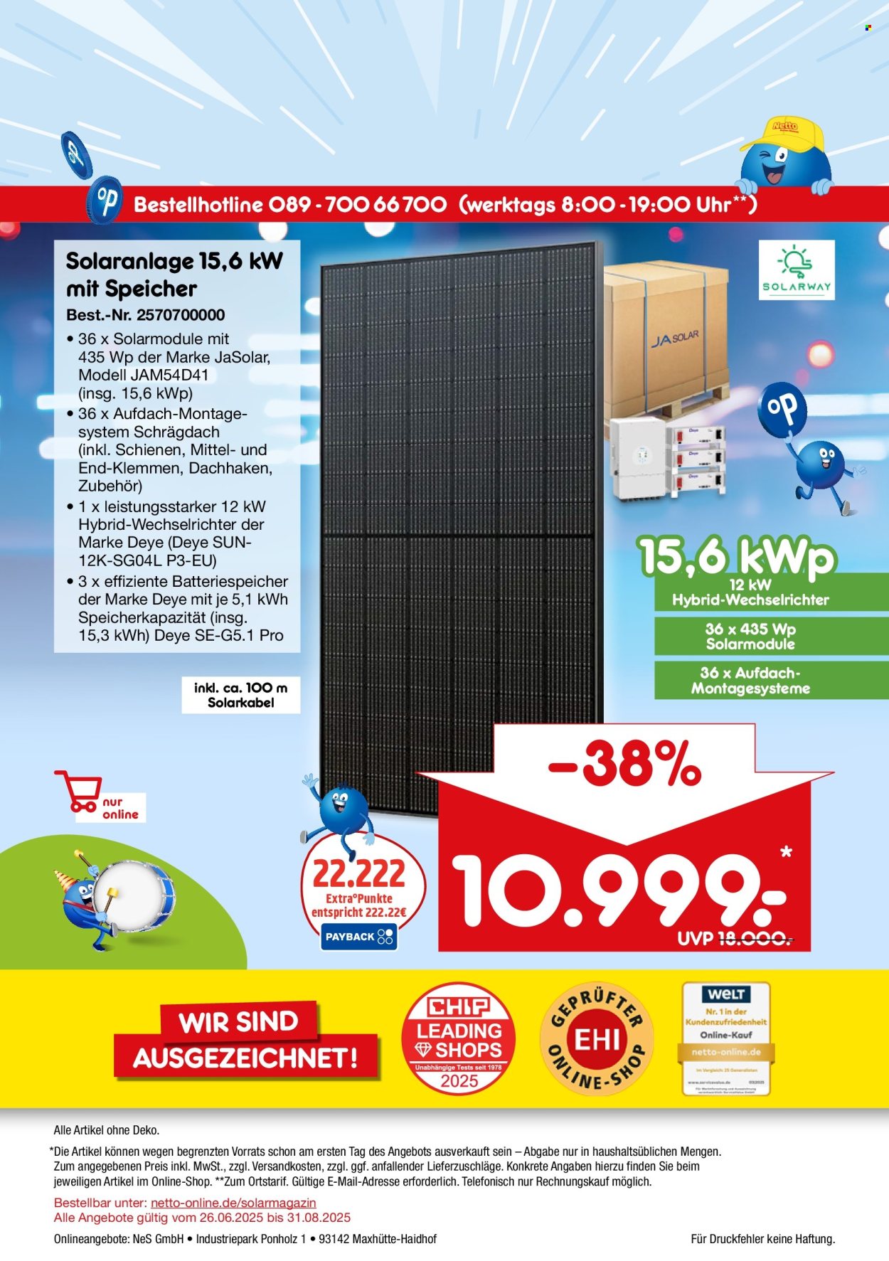 Netto Marken-Discount Prospekte  - 26.6.2025 - 31.8.2025. Seite 12