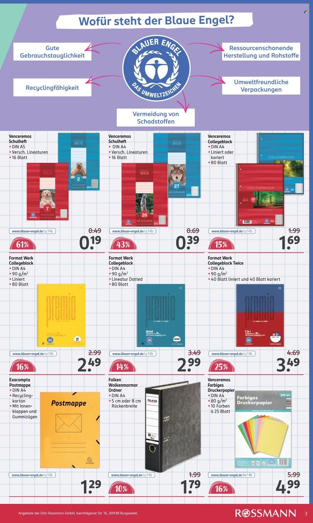 Rossmann Prospekte  - 30.6.2025 - 23.9.2025. Seite 3