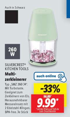 SILVERCREST® KITCHEN TOOLS Multizerkleinerer