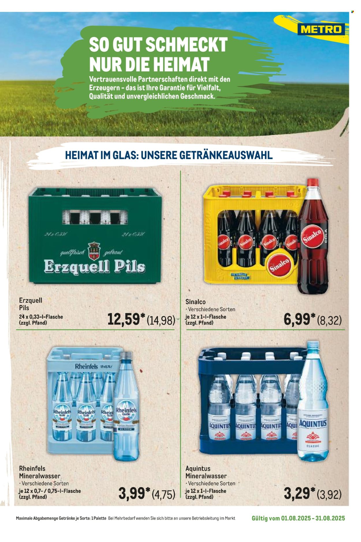 Metro Prospekte  - 1.8.2025 - 31.8.2025. Seite 9