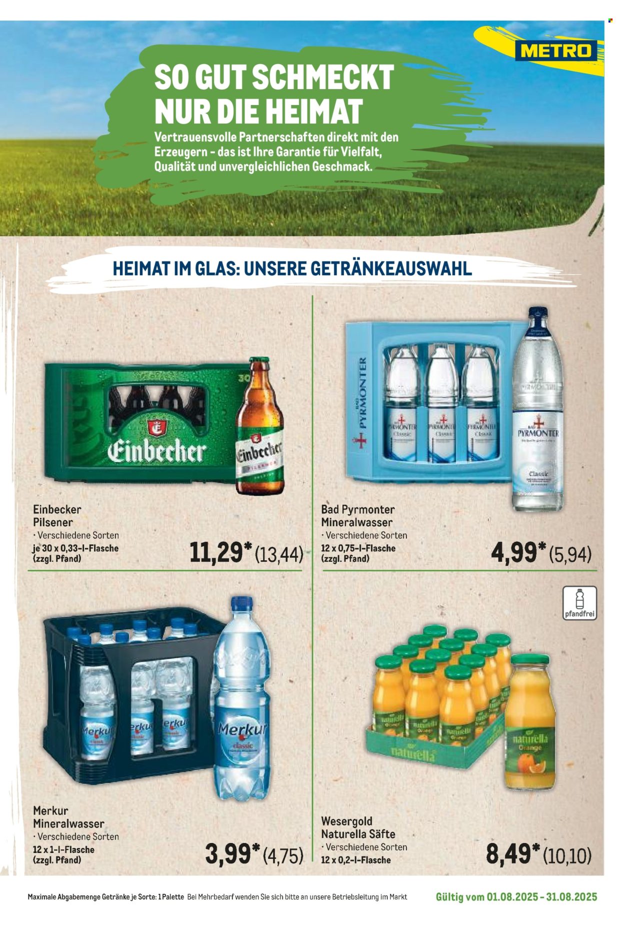 Metro Prospekte  - 1.8.2025 - 31.8.2025. Seite 11