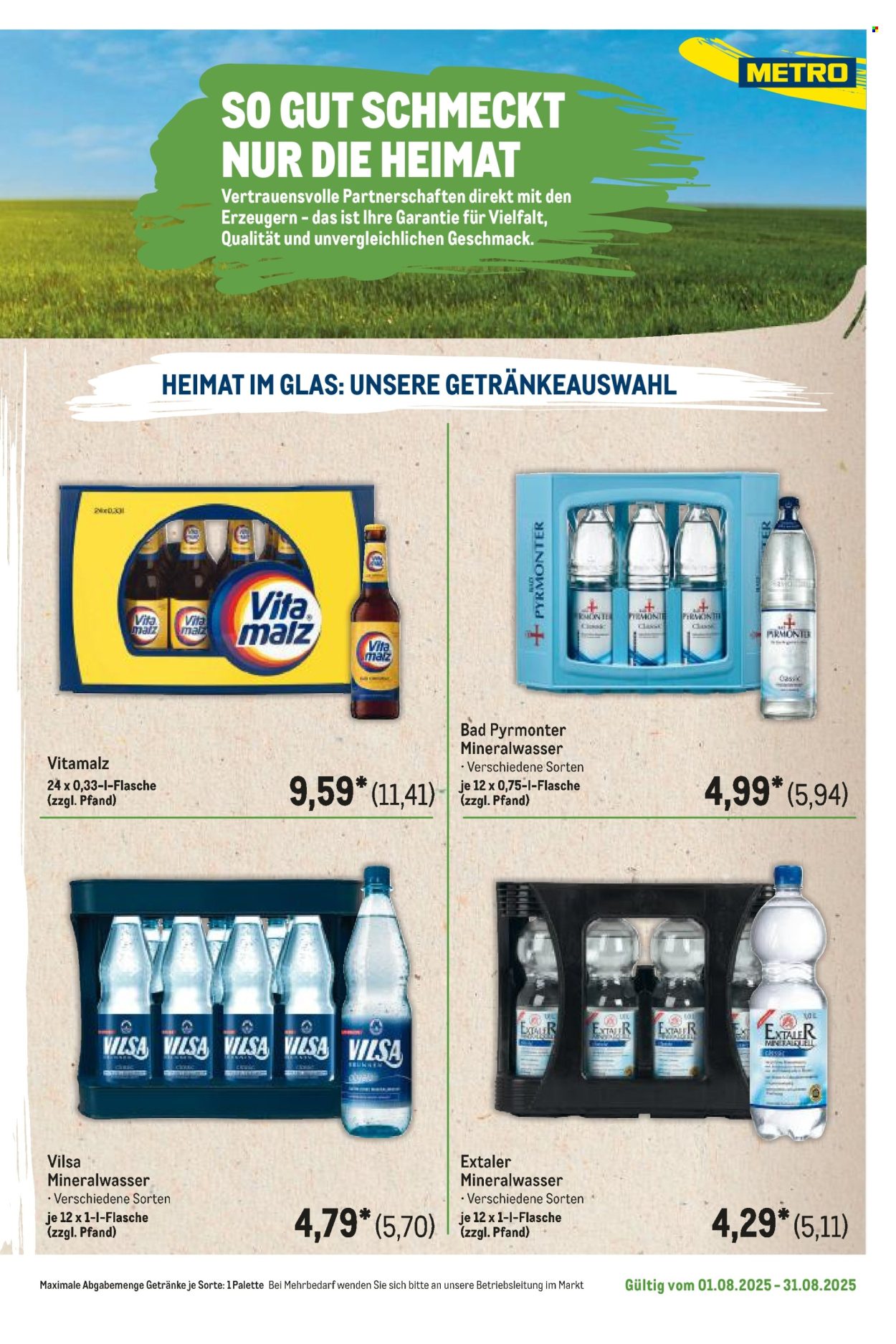 Metro Prospekte  - 1.8.2025 - 31.8.2025. Seite 29