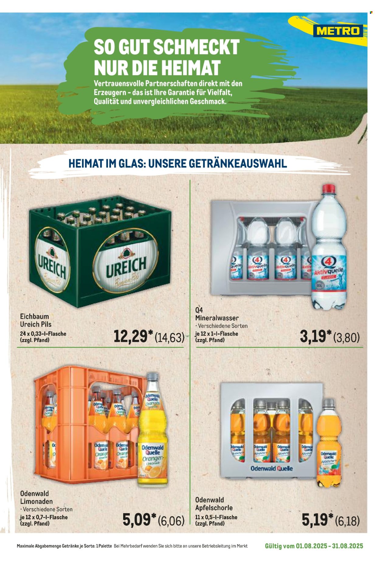 Metro Prospekte  - 1.8.2025 - 31.8.2025. Seite 63