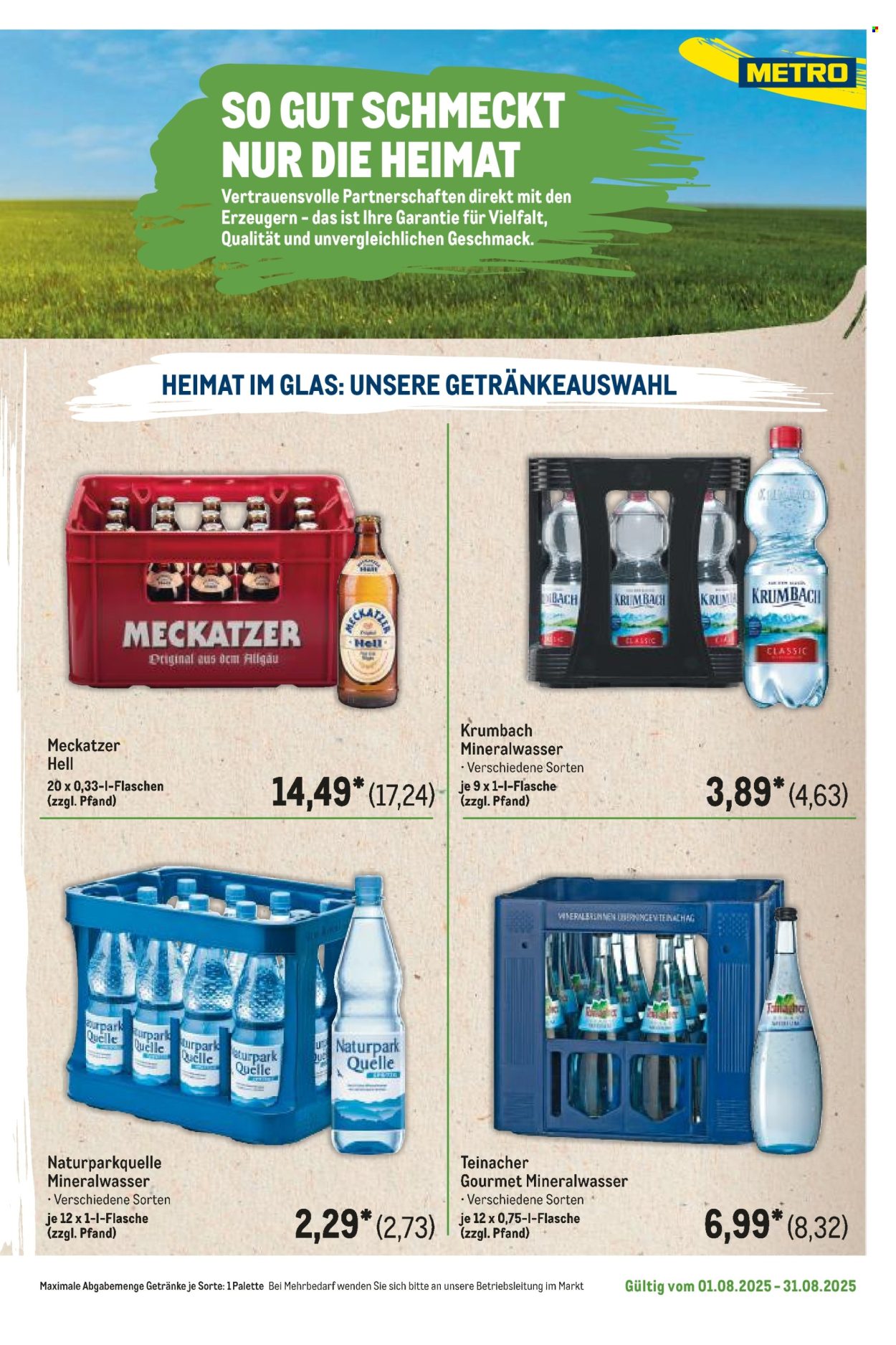 Metro Prospekte  - 1.8.2025 - 31.8.2025. Seite 69