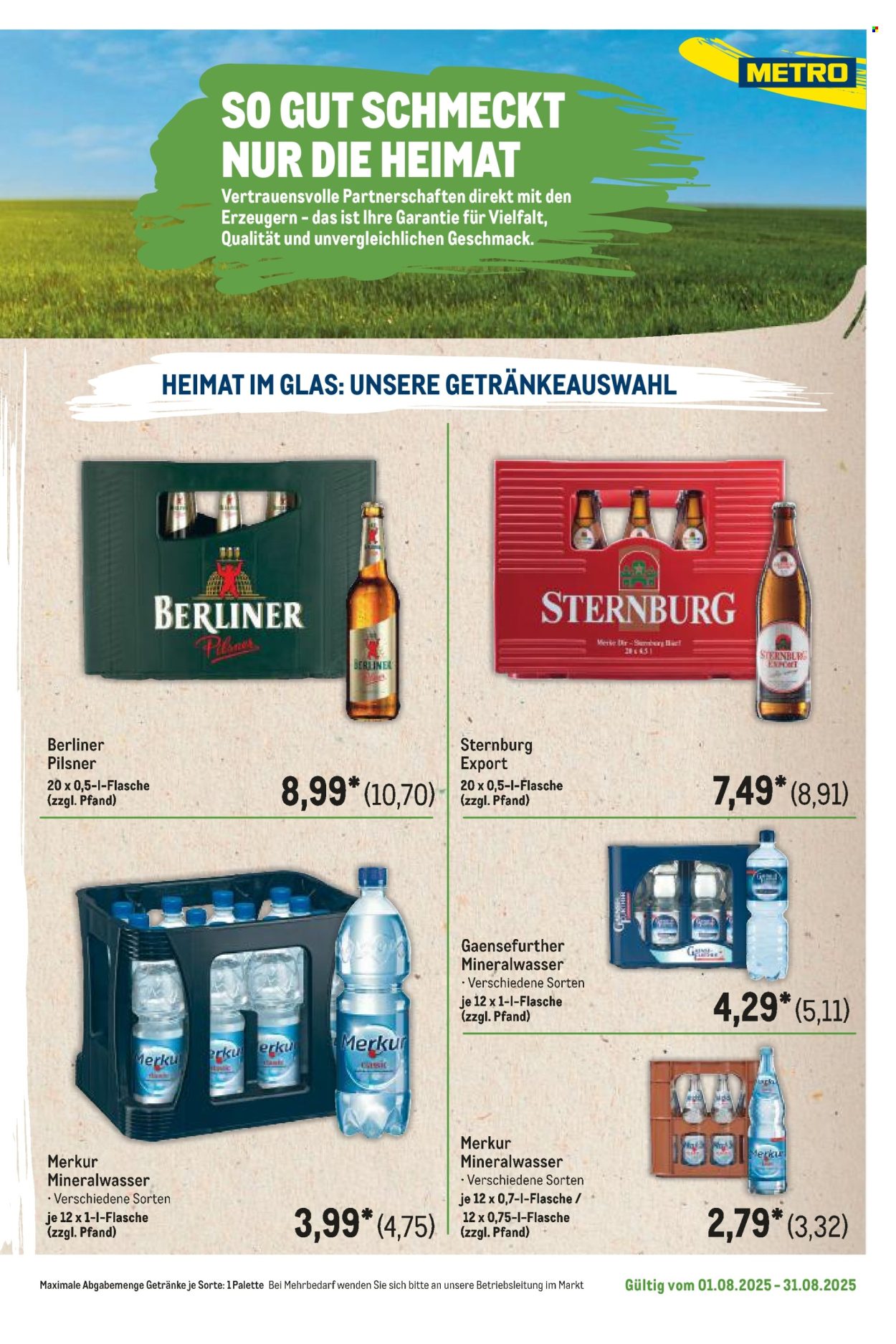 Metro Prospekte  - 1.8.2025 - 31.8.2025. Seite 79