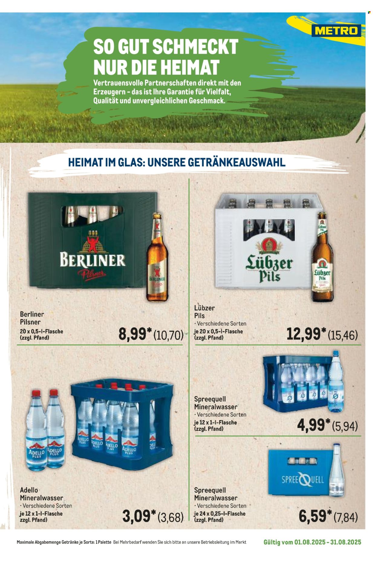 Metro Prospekte  - 1.8.2025 - 31.8.2025. Seite 81