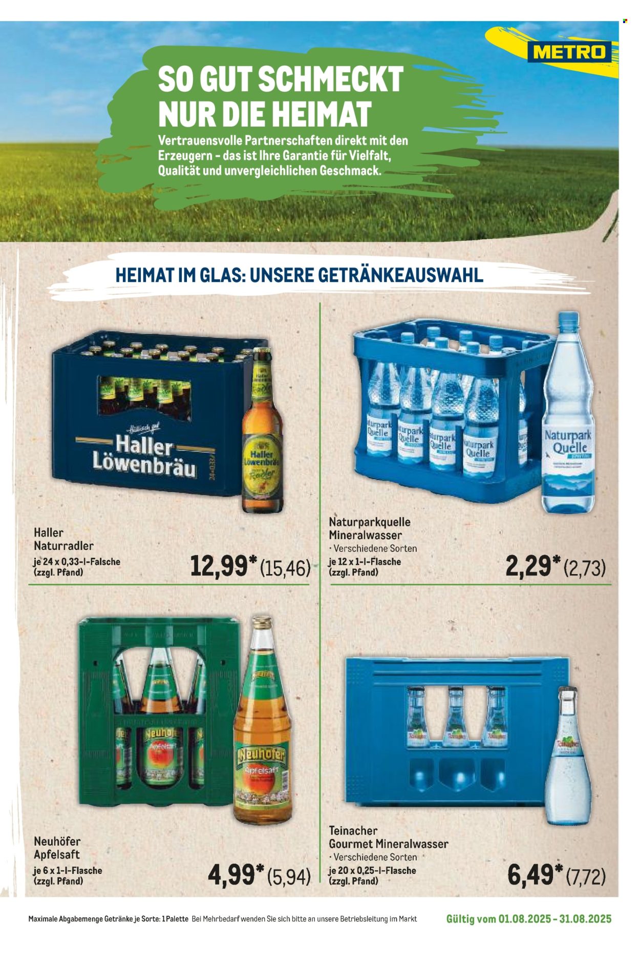 Metro Prospekte  - 1.8.2025 - 31.8.2025. Seite 89