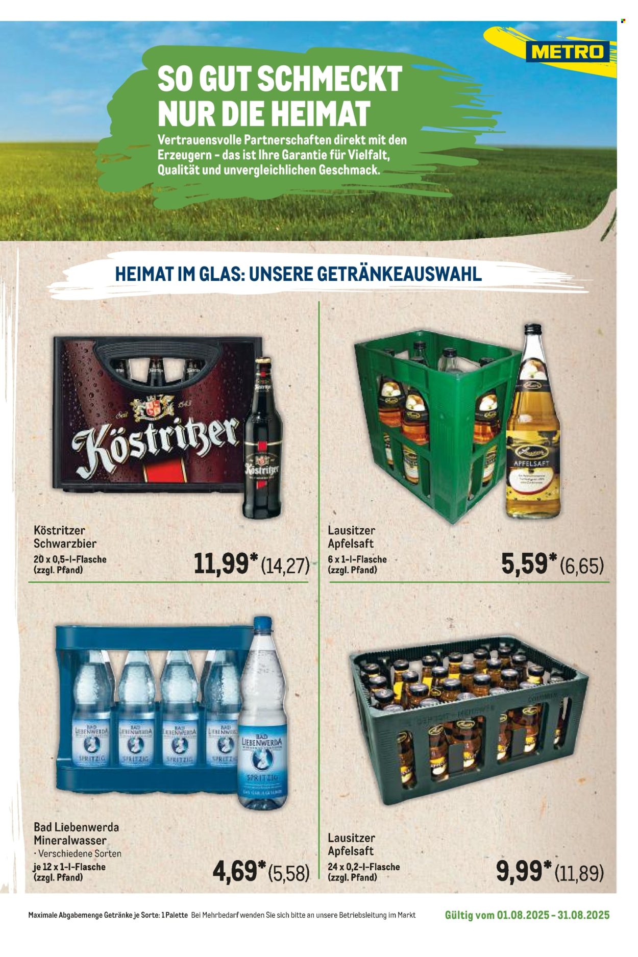 Metro Prospekte  - 1.8.2025 - 31.8.2025. Seite 93