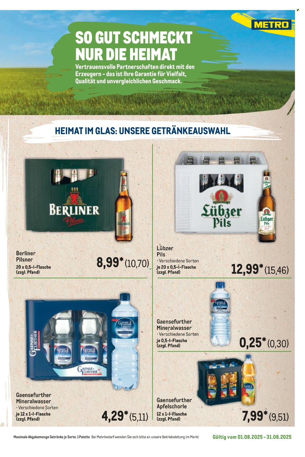 Metro Prospekte  - 1.8.2025 - 31.8.2025. Seite 97