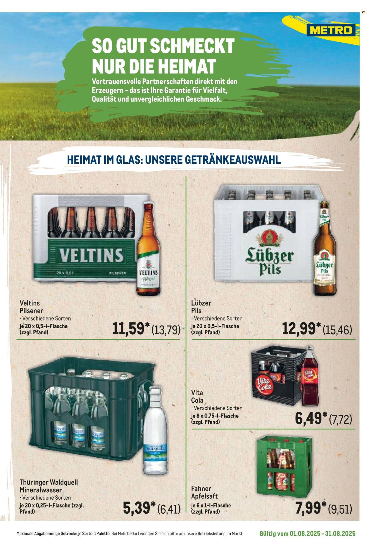 Metro Prospekte  - 1.8.2025 - 31.8.2025. Seite 101